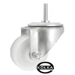 Koło fi. 80 mm tworzywowe, z trzpieniem M12, N: 100kg / 5B*M12