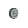 Koło fi. 100 mm, otwór 12mm N: 80kg tworzywowo-gumowe / M10T