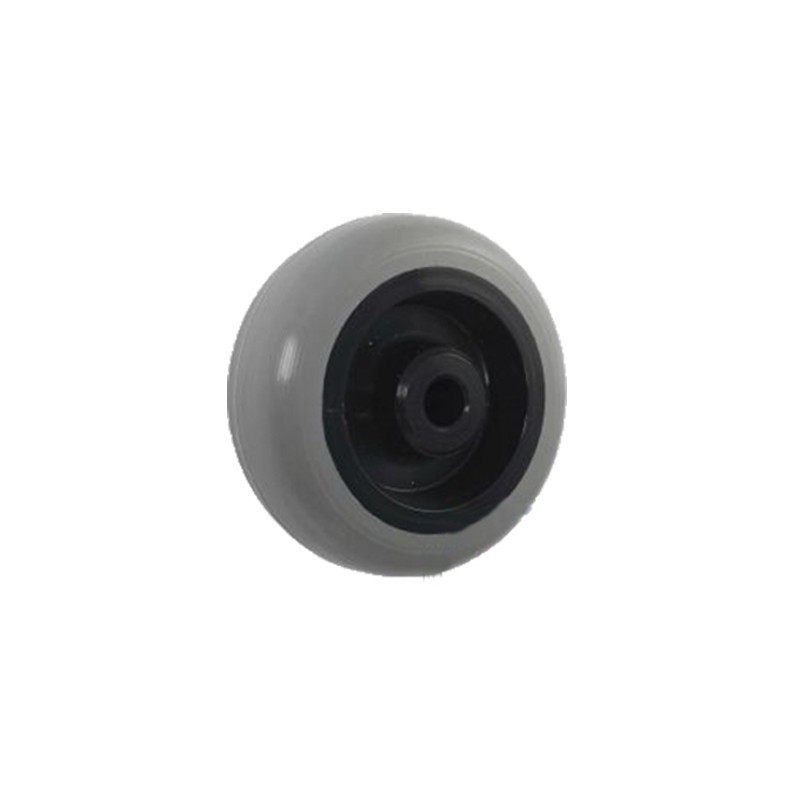 Koło fi. 50 mm, otwór 6mm N: 40kg tworzywowo–gumowe / M50T/6