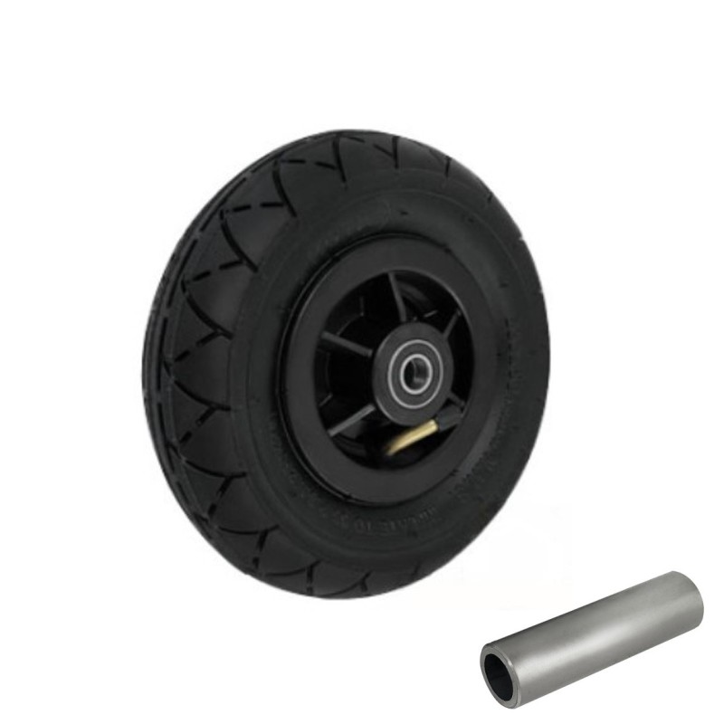 Koło fi. 200 mm pneumatyczne 200x50 4PR , N: 100kg KENDA + Tuleja / 200ŁK+T12-62/8