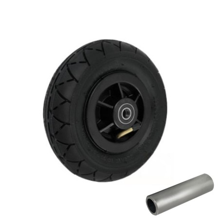 Koło fi. 200 mm pneumatyczne 200x50 4PR , N: 100kg KENDA + Tuleja / 200ŁK+T12-62/8