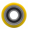 Rolka fi. 50 mm, szer. 40 mm aluminiowo-poliuretanowa, N: 150kg / RAP-50-40