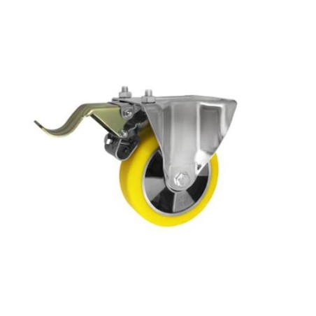 Koło fi. 140mm aluminiowo-poliuretanowe stałe, N: 300kg /A33PH
