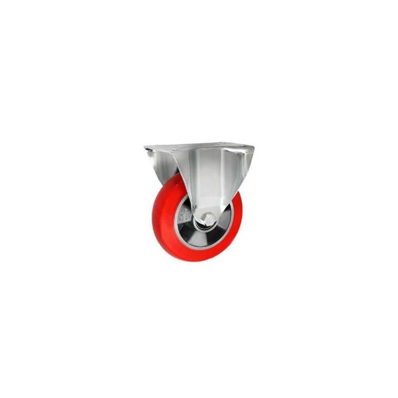 Koło fi. 140mm aluminiowo-poliuretanowe stałe, N: 250kg Radialne / A33PR