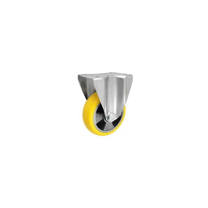 Koło fi. 125mm aluminiowo-poliuretanowe stałe, N: 300kg Radialne / A23PRW