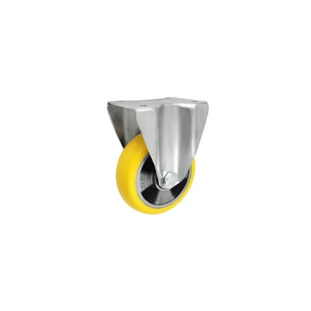 Koło fi. 125mm aluminiowo-poliuretanowe stałe, N: 300kg Radialne / A23PRW