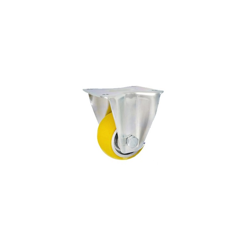 Koło fi. 80mm aluminiowo-poliuretanowe stałe, N: 200kg  Radialne / A4PRW