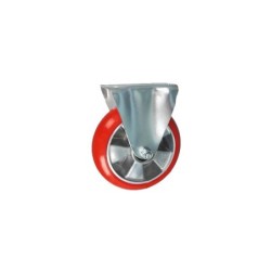 Koło fi. 200mm aluminiowo-poliuretanowe stałe, N: 400kg  Radialne / A63PR