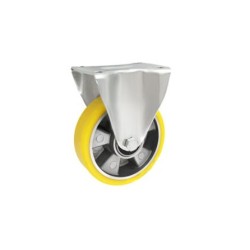 Koło fi. 150mm aluminiowo-poliuretanowe  stałe, N: 250kg A73P