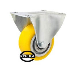 Koło fi. 80mm aluminiowo-poliuretanowe stałe, N: 150kg / A4P