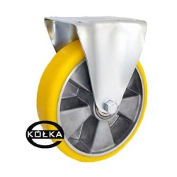 Koło fi. 200mm aluminiowo-poliuretanowe stałe, N: 400kg  / A63P