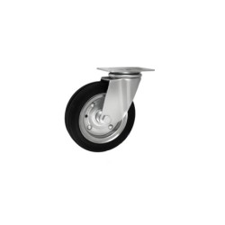 Koło fi. 150 mm metalowo-gumowe , skrętne N: 130kg / 72W
