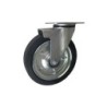 Koło fi. 250 mm metalowo-gumowe , skrętne N: 220kg /92ŁW