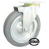 Koło fi. 250 mm metalowo-gumowe , skrętne N: 220kg Szare / 92S