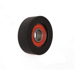 Rolka poliuretanowa fi. 30 mm, otw. 8mm, szer. 11mm  / RP-30-11/8 dociskowa