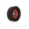 Rolka poliuretanowa fi. 30 mm, otw. 8mm, szer. 11mm  / RP-30-11/8 dociskowa
