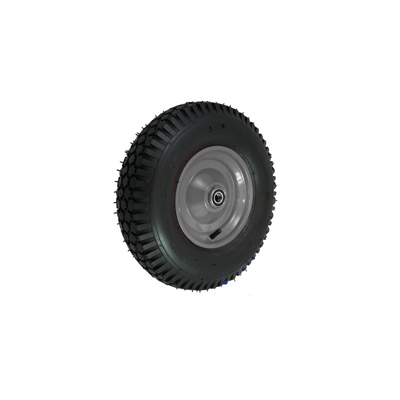 Koło fi. 400 mm pneumatyczne K, ł. kulk. otw. 25mm, N: 450kg / 400X6ZŁ/25