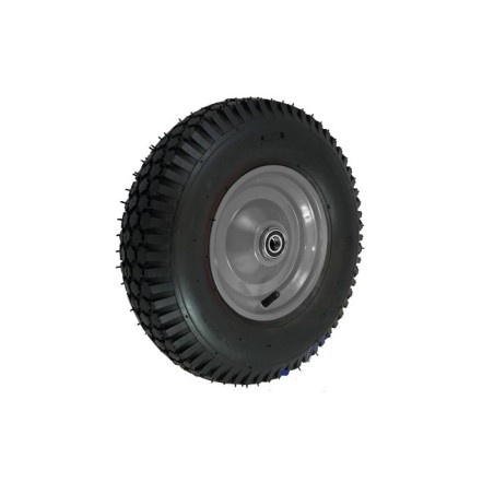 Koło fi. 400 mm pneumatyczne K, ł. kulk. otw. 25mm, N: 450kg / 400X6ZŁ/25
