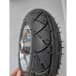 Koło 3 x fi. 200 mm pneumatyczne do wózka schodowego, zestaw jezdny kół, N: 120kg / 200MK-3-KTS