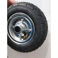 Koło fi. 200 mm pneumatyczne 200x50 4PR otw.20mm, N: 120kg Kenda / 200MK