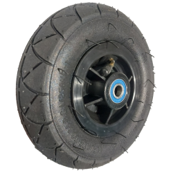 Koło fi. 200 mm NIERDZEWNE  pneumatyczne 200x50 4PR otw.12mm, N: 100kg KENDA Łoż. NIERDZEWNE / 200ŁK