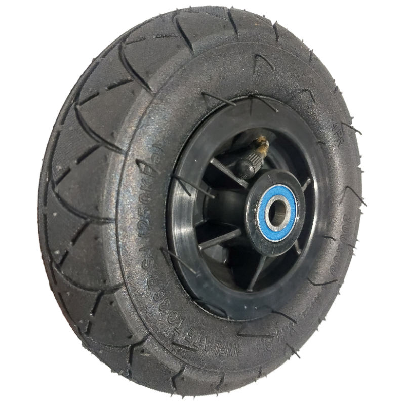 Koło fi. 200 mm NIERDZEWNE  pneumatyczne 200x50 4PR otw.12mm, N: 100kg KENDA Łoż. NIERDZEWNE / 200ŁK