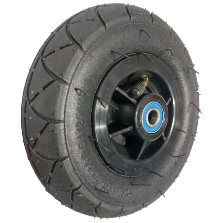 Koło fi. 200 mm NIERDZEWNE  pneumatyczne 200x50 4PR otw.12mm, N: 100kg KENDA Łoż. NIERDZEWNE / 200ŁK