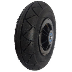 Koło fi. 200 mm NIERDZEWNE  pneumatyczne 200x50 4PR otw.12mm, N: 100kg KENDA Łoż. NIERDZEWNE / 200ŁK