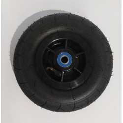 Koło fi. 200 mm NIERDZEWNE  pneumatyczne 200x50 4PR otw.12mm, N: 100kg KENDA Łoż. NIERDZEWNE / 200ŁK