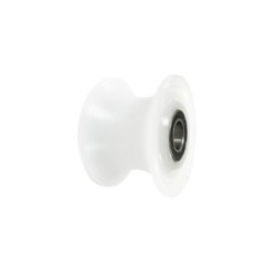 Rolka fi. 44 mm rowek 25, tworzywowa profilowana ułożyskowana C44/25/10Ł