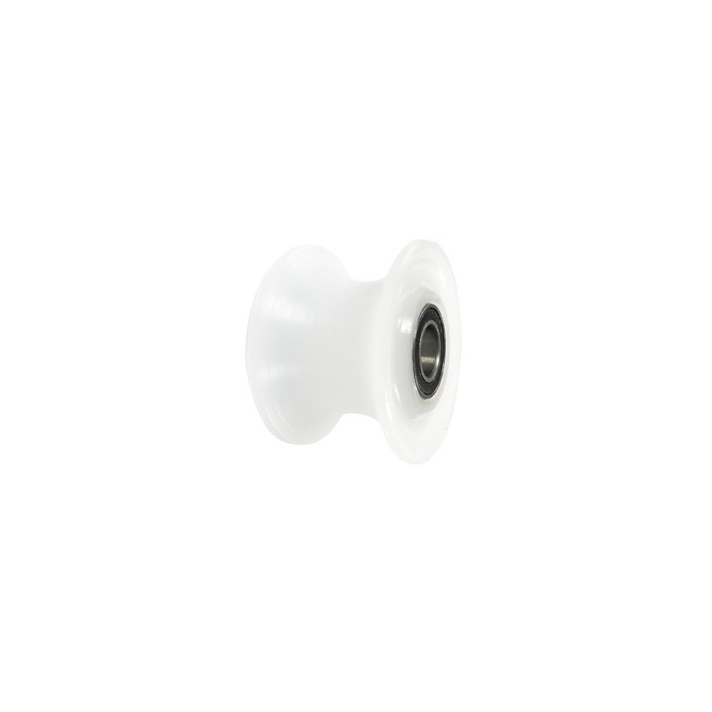 Rolka fi. 44 mm rowek 25, tworzywowa profilowana ułożyskowana C44/25/10Ł