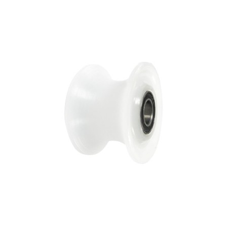 Rolka fi. 44 mm rowek 25, tworzywowa profilowana ułożyskowana C44/25/10Ł