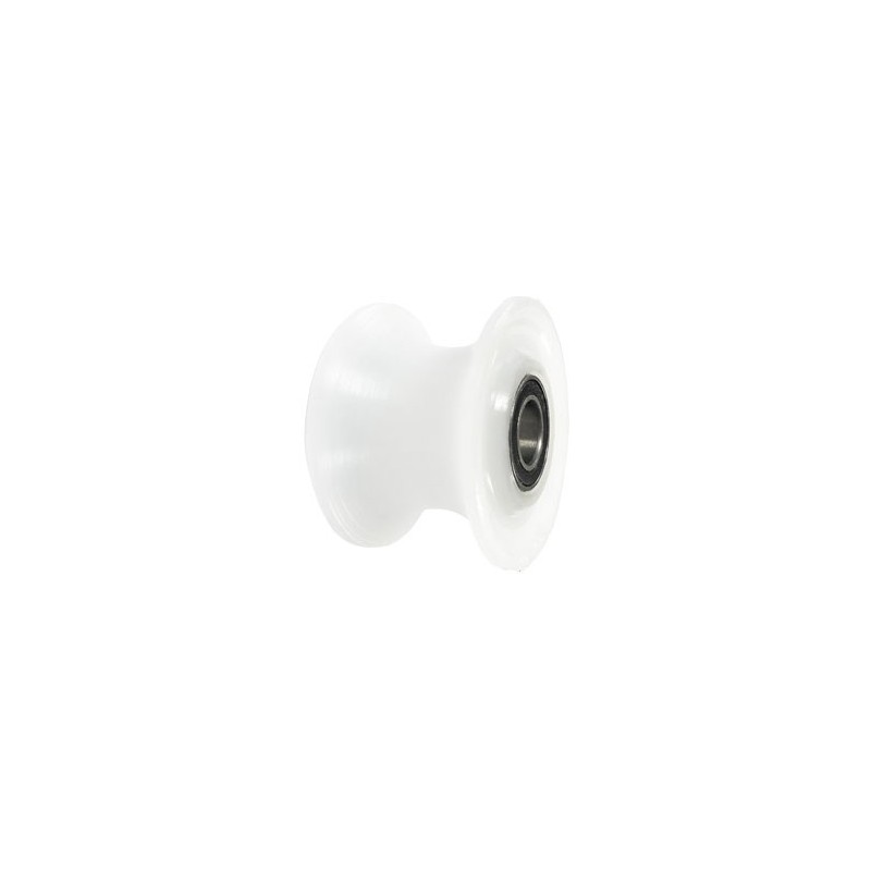 Rolka fi. 44 mm rowek 20,  tworzywowa profilowana ułożyskowana / C44/20/10Ł