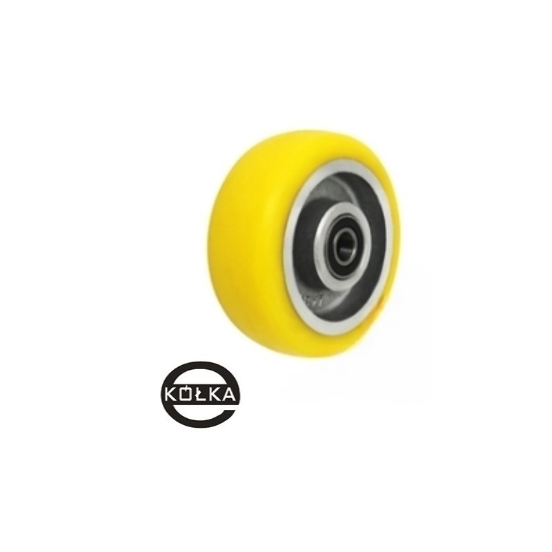 Koło fi. 100mm , N: 400kg, otwór 15mm / A10PL/15