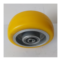 Koło fi. 100mm , N: 400kg, otwór 15mm / A10PL/15
