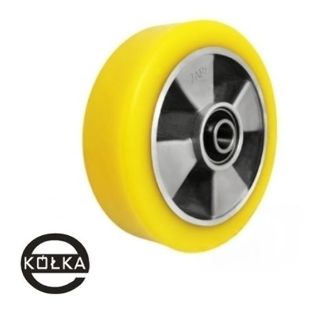 Koło fi. 140mm , N: 500kg , otwór 20mm / A30P/20