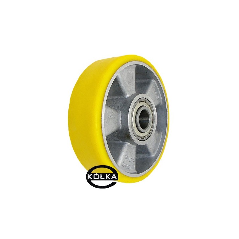 Koło fi. 140mm , N: 500kg, otwór 15mm  / A30P
