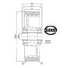Koło fi. 160mm , N: 700kg, otwór 20mm / A40P
