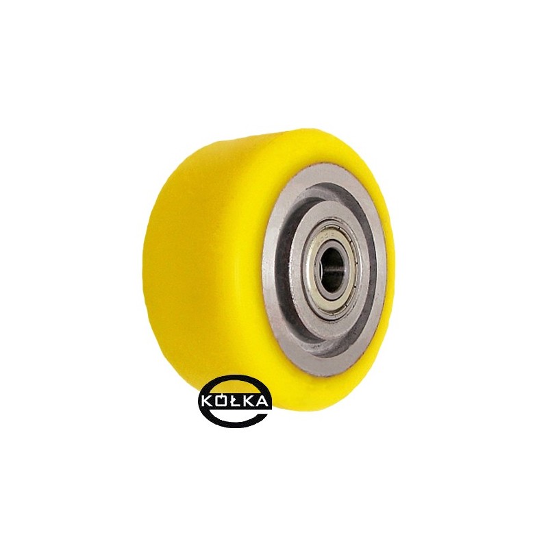 Koło fi. 80mm , N: 400kg, otwór 10mm  / A1PL