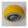 Koło fi. 100mm , NIERDZEWNE, N: 400kg, otwór 10mm / A10PLX