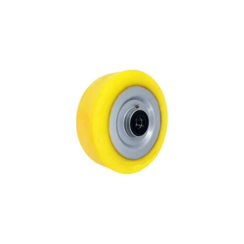 Koło fi. 250mm N: 650kg, otwór 30mm, do zamiatarki, pługa ze smarowniczką / 90MPD/30