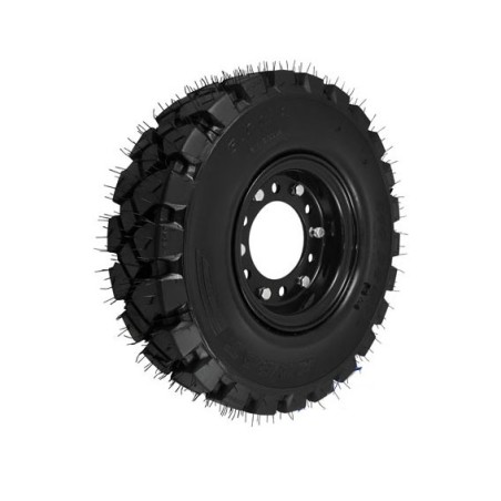 Koło fi. 450mm 5.00-8 N: 10900kg, otwór 110mm do zamiatarki, pługa / 4509MG/110