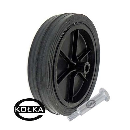 Kółko do kosiarki fi. 175 mm + śruba z gwintem M8 / K175*M8