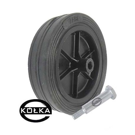 Kółko do kosiarki fi. 150 mm + śruba z gwintem M10 / K150*M10
