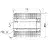 Rolka tworzywowa fi. 80x90mm R-80-90  2szt.