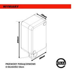 PILOT 4-kanałowy CAR-433E do zabudowy w pojazdach