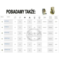 Rolka fi. 89 mm metalowa na teownik, w obudowie / RJTO-89-22