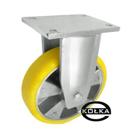 Koło fi. 180 mm aluminiowo-poliuretanowe w obud. stałej spawanej, N: 450kg / A53PD