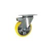Koło fi. 150 mm aluminiowo-poliuretanowe w obud. skrętnej, N: 400kg / A72PW