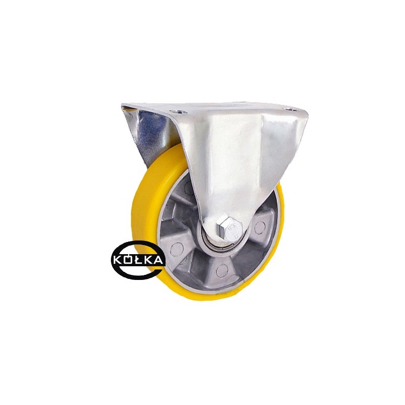 Koło fi. 140mm aluminiowo-poliuretanowe stałe, N: 300kg / A33P